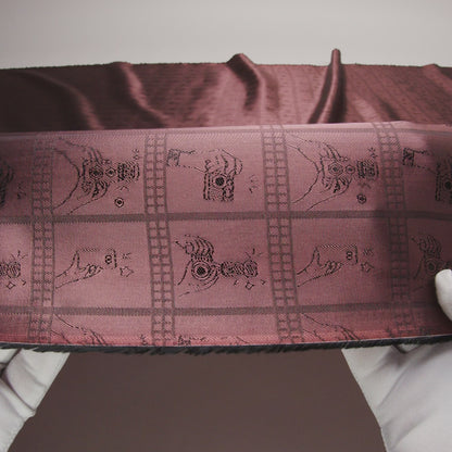 Dusty Rose Picturesque Jacquard Lining