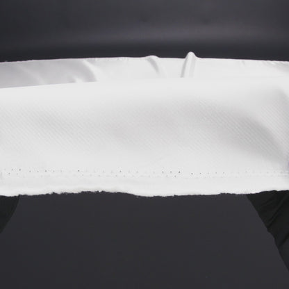 Luminous Polyester Mikado - White - Verena Collection