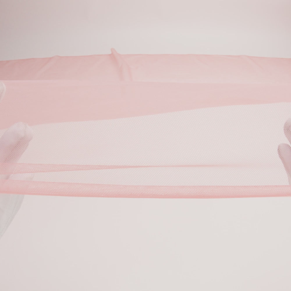 Soft Nylon Tulle - Bright Coral - Leonardo Collection - Image 6 of 7