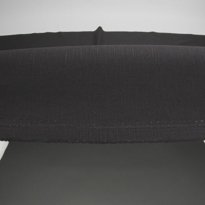Medium Weight Linen and Cotton Woven - Black