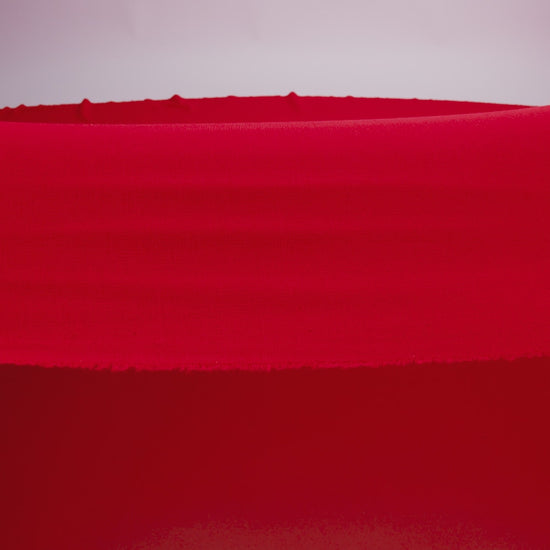 Lightweight Stretch Ponte Knit - Red - Hesperia Collection - Image 6 of 6