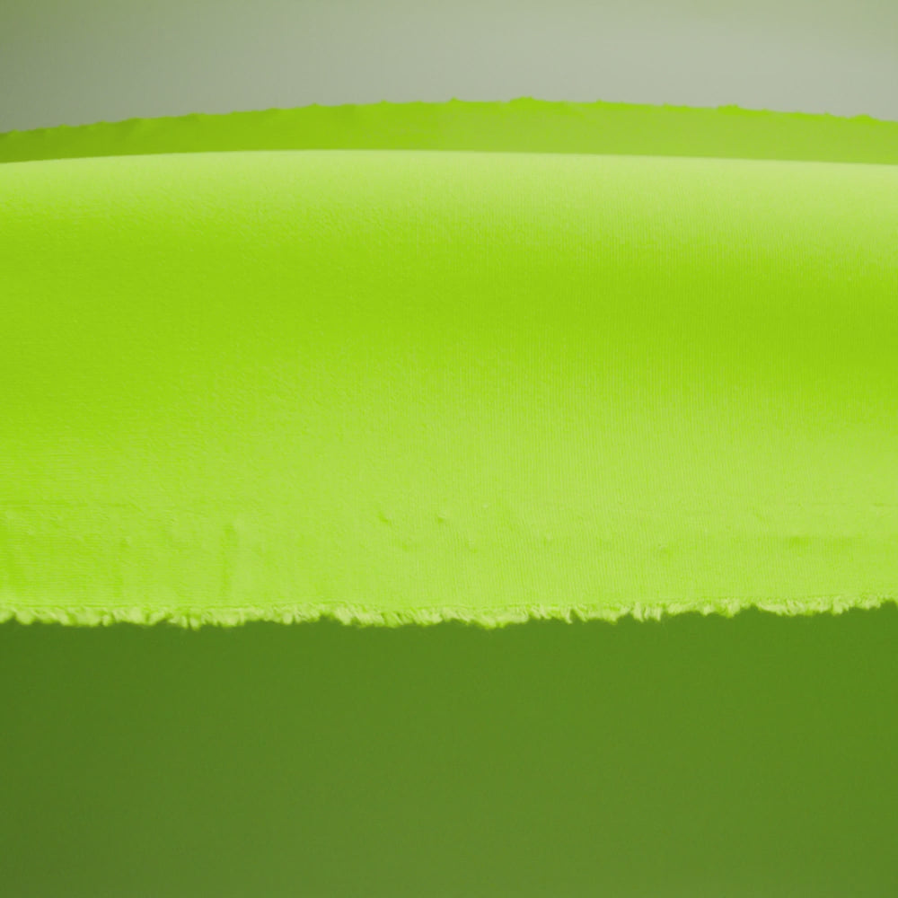 Stretch Ponte Knit - Lime Green - Papilio Collection - Image 6 of 7