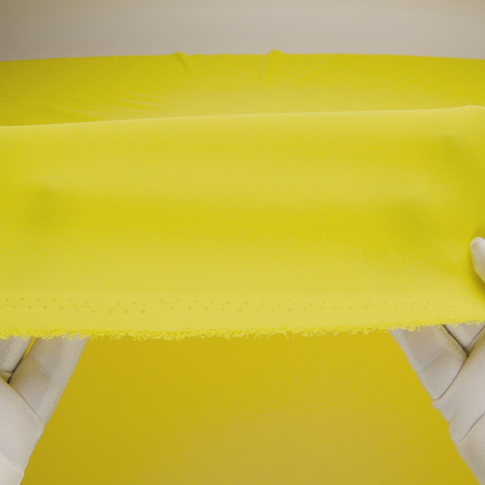 Polyester Double Georgette - Buttercup Yellow - Mimosa Collection by Mood - Image 7 of 8