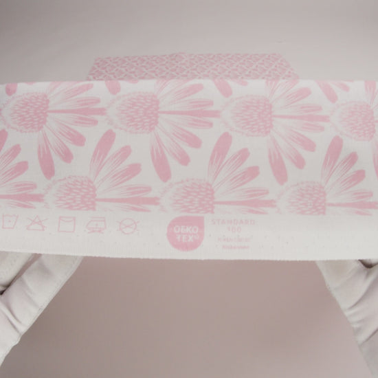 Printed Quilting Cotton by Anna Maria Textiles for Northcott - Blush Coneflower Floral - Indelible Soft Collection - Image 6 of 6