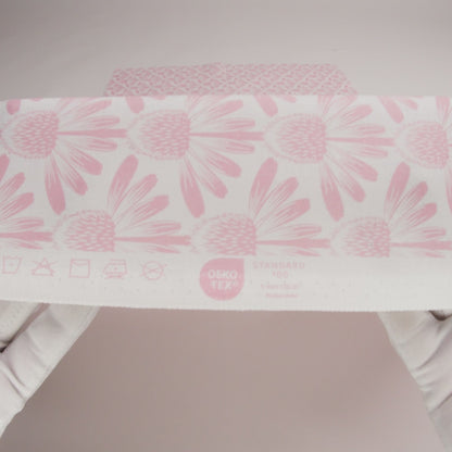 Printed Quilting Cotton by Anna Maria Textiles for Northcott - Blush Coneflower Floral - Indelible Soft Collection