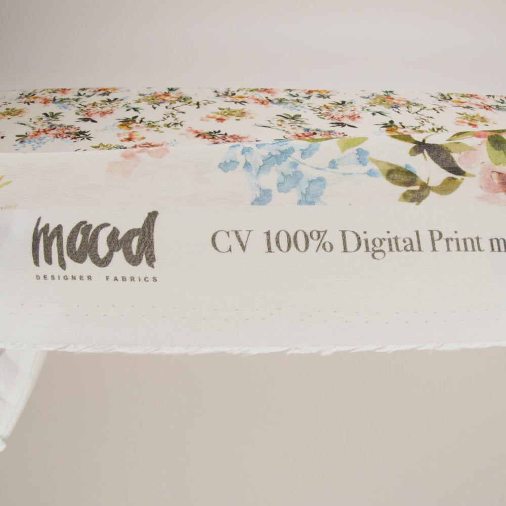 Mood Exclusive White Arranged to Engage Viscose Georgette - Image 6 of 6