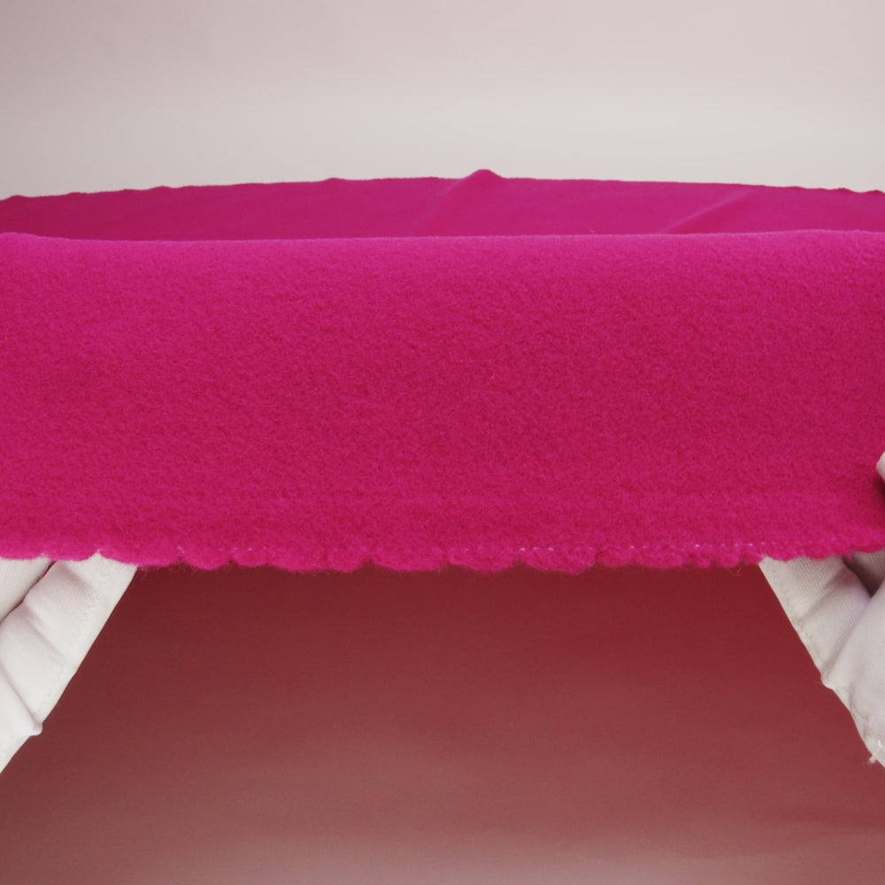 Wool/Cashmere Coating - Fuchsia, Made in Italy - Alberini Collection - Image 6 of 7