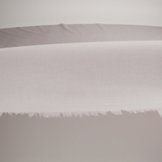 Mercerized Organic Egyptian Cotton Voile - Pewter - Toulouse Collection - Image 6 of 6