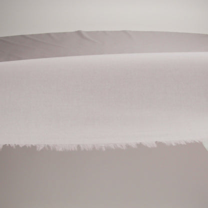 Mercerized Organic Egyptian Cotton Voile - Pewter - Toulouse Collection