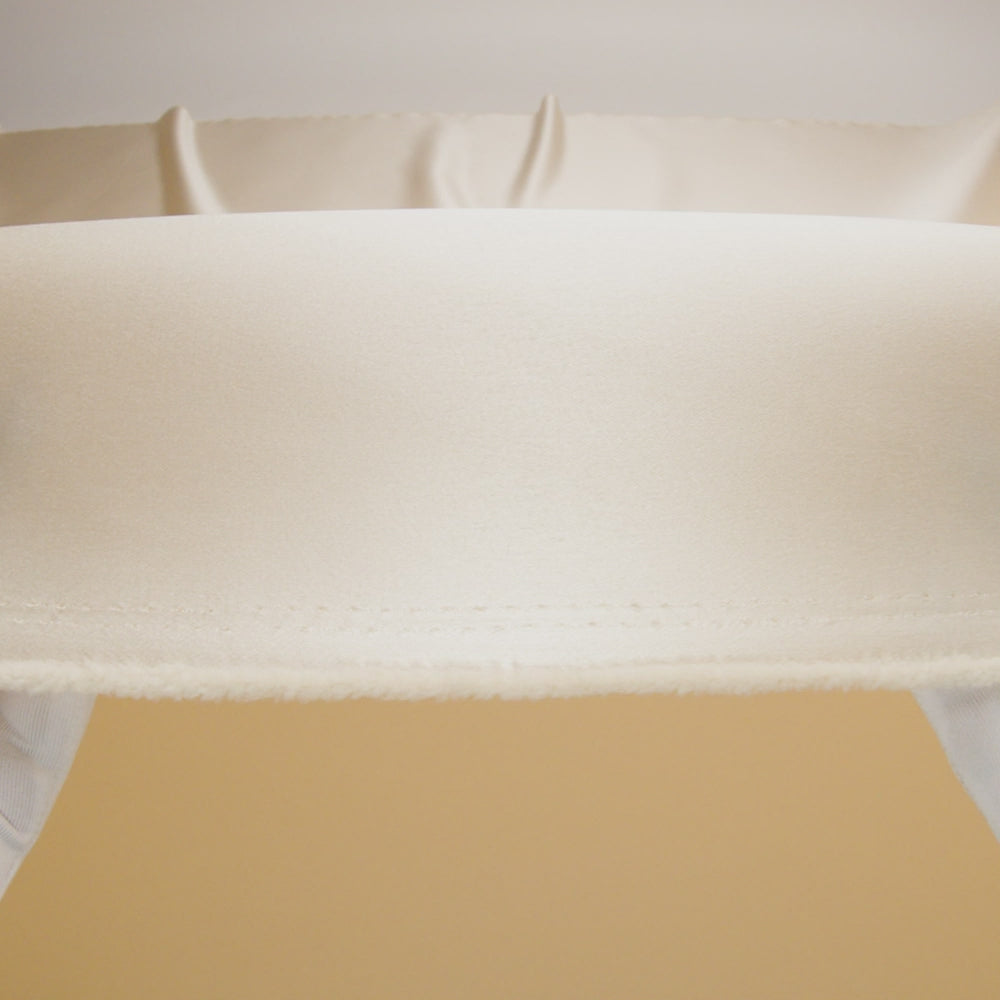 Premium Polyester Satin - Ecru - Gavia Collection by Mood - Image 7 of 8