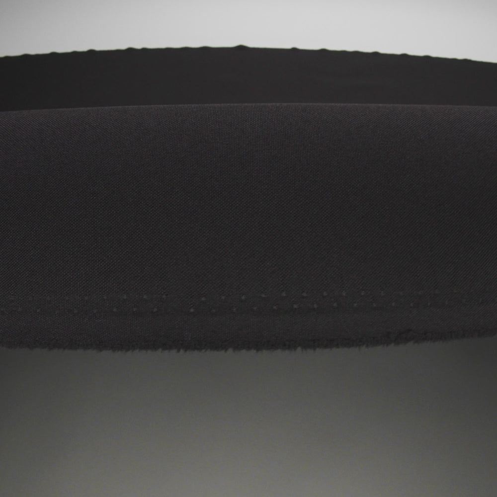 Polyester Poplin - Black - Image 5 of 5