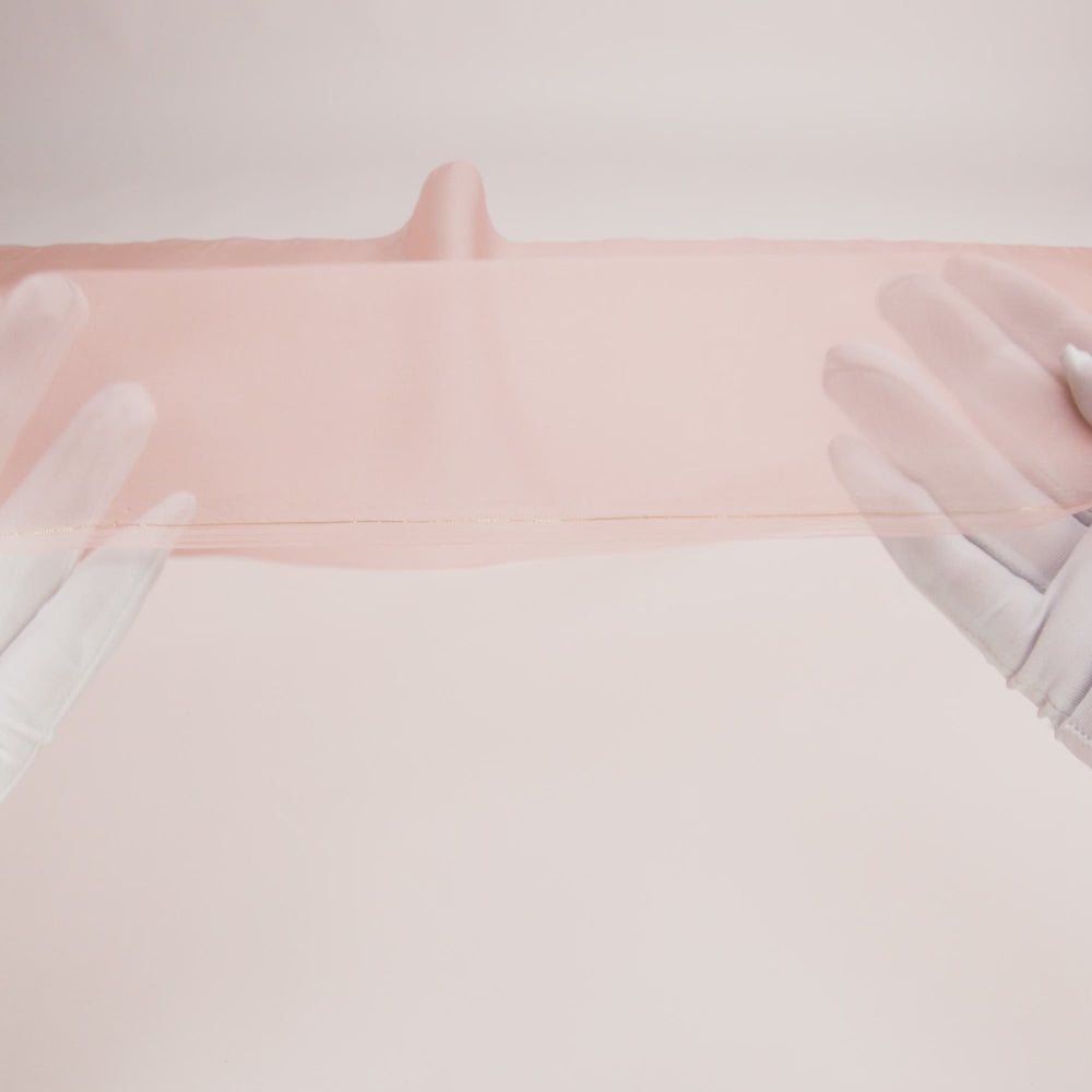 Silk Organza 44" - Blush - Premium Collection - Image 6 of 7
