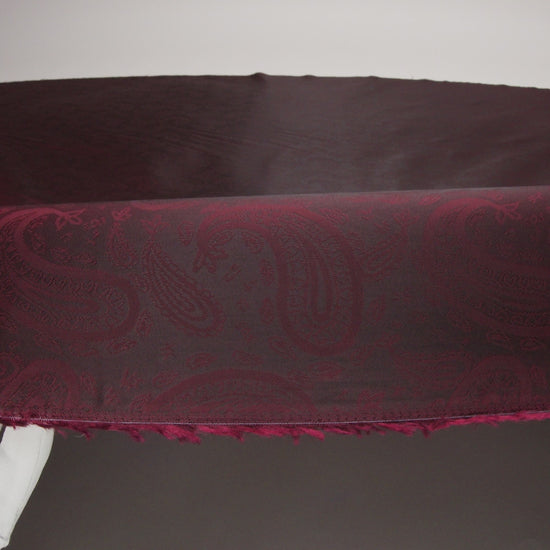 Maroon Paisley Jacquard Lining - Image 6 of 7