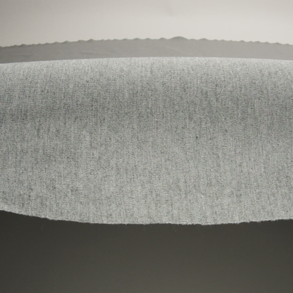 Stretch Ponte Knit - Light Heathered Gray - Papilio Collection - Image 6 of 7