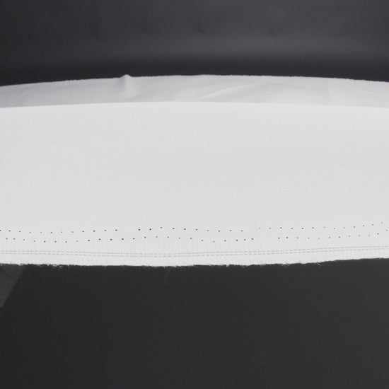 Cotton Herringbone Twill Coutil - White - Farrah Collection - Image 6 of 6