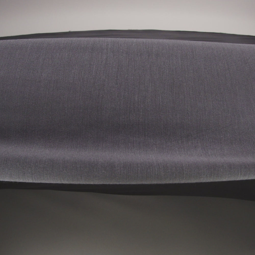 Stretch Bamboo Jersey - Gray - Willow Collection - Image 5 of 6