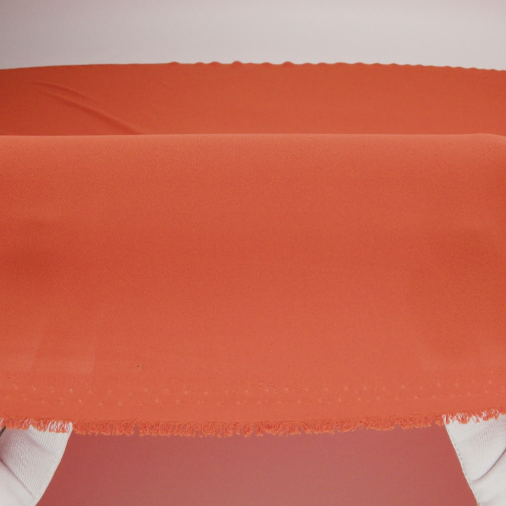 Polyester Double Georgette - Burnt Orange - Mimosa Collection by Mood - Image 6 of 7
