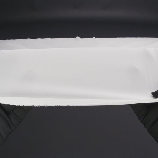 Silk Crepe de Chine - Whisper White - Premium Collection - Image 6 of 7
