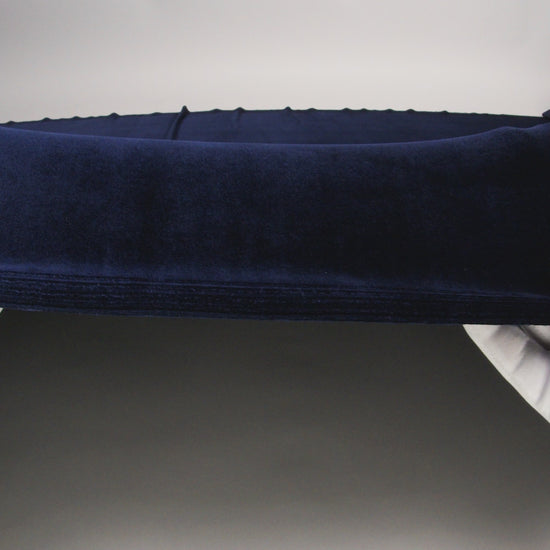 Stretch Velour - Navy - Persica Collection - Image 5 of 5
