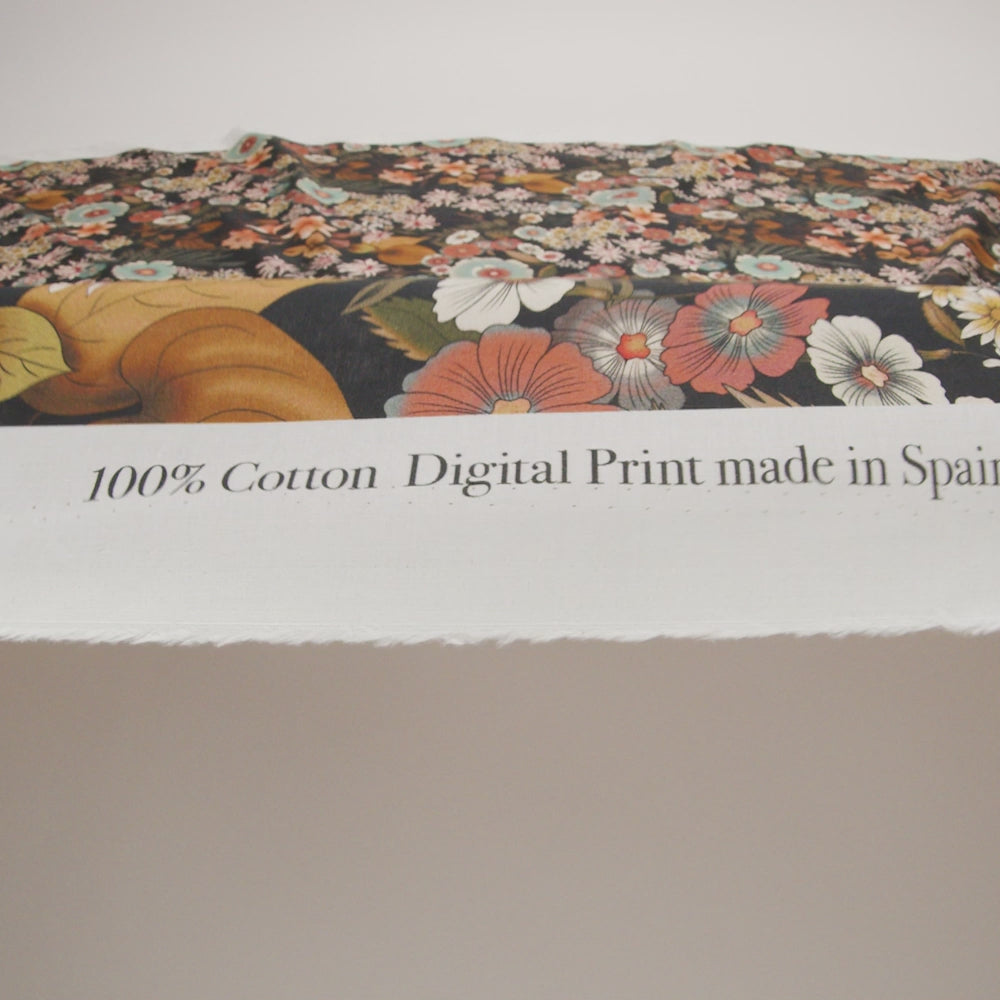 Cotton Voile - Rustic Floral - Narcissus' Reflection Print - Mood Exclusive Gaia Collection - Image 5 of 5