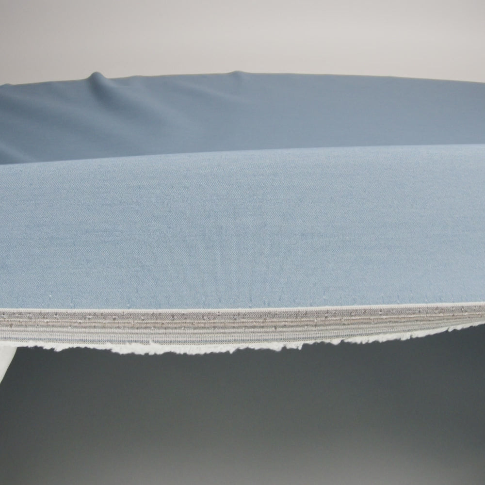 Liz Claiborne Coastal Blue Stretch Polyester Chambray - Image 6 of 6