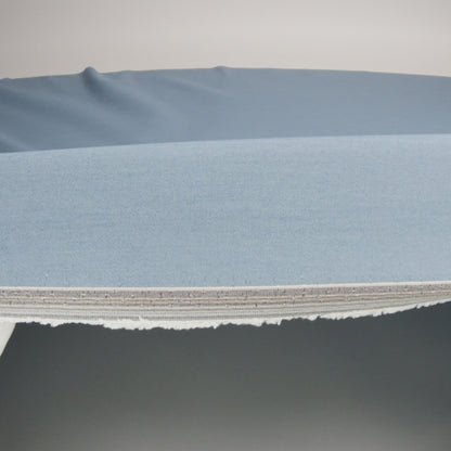 Liz Claiborne Coastal Blue Stretch Polyester Chambray