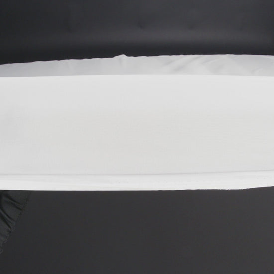 100% Polyester Micro Velvet - White - Bellini Collection - Image 5 of 5