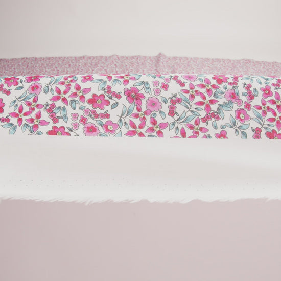 Cotton Voile - Pink Floral - Botanical Stroll Print - Mood Exclusive Secret Garden Collection - Image 6 of 7