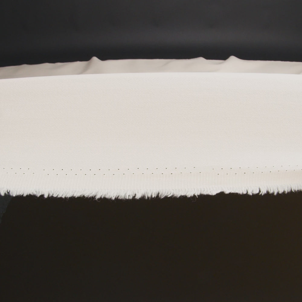 Cotton Herringbone Twill Coutil - Ecru - Farrah Collection - Image 6 of 6