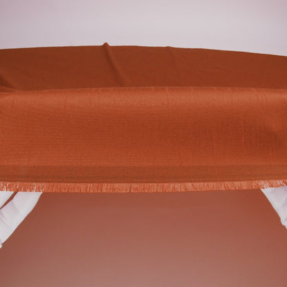 Polyester Shantung - Rustic Orange - Eirian Collection