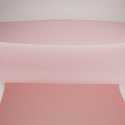 Stretch Polyester ITY Jersey - Silver Pink - Isadora Collection
