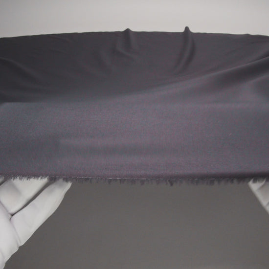 Mercerized Organic Egyptian Cotton Voile - Fig - Toulouse Collection - Image 6 of 6