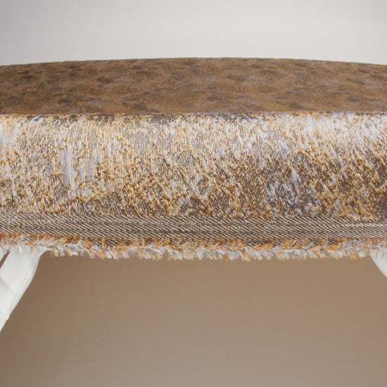 Pegasus Gold, Copper and Gunmetal Mottled Luxury Brocade - Image 6 of 6