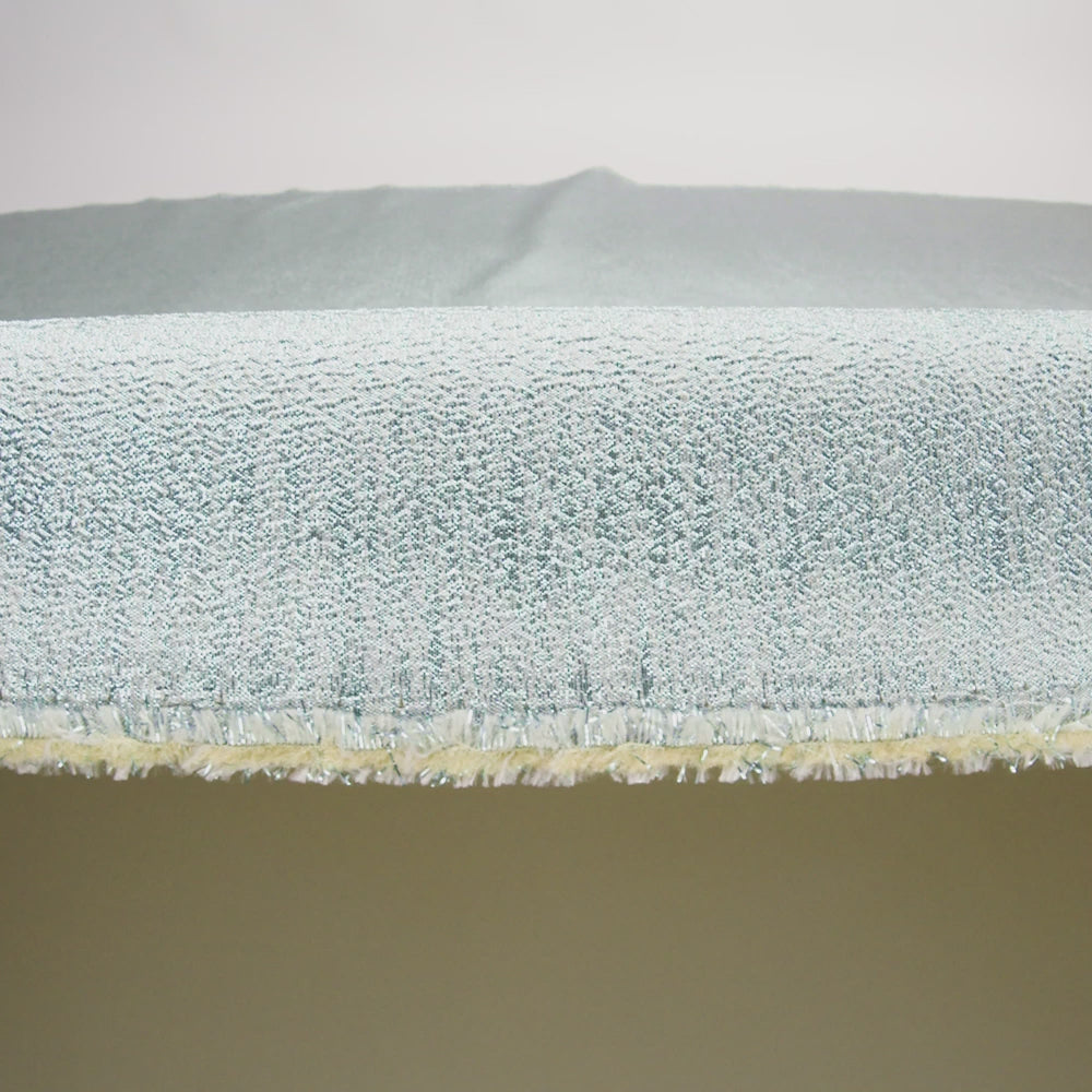 Mint and Chartreuse Luxury Metallic Brocade - Image 5 of 5