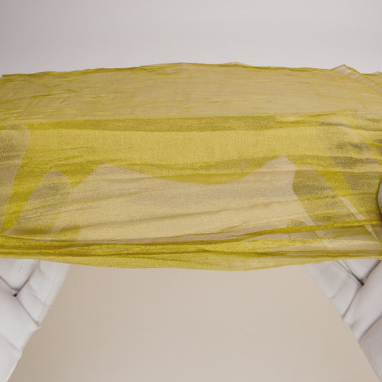 Crushed Nylon Organza - Gold - Image 5 of 5