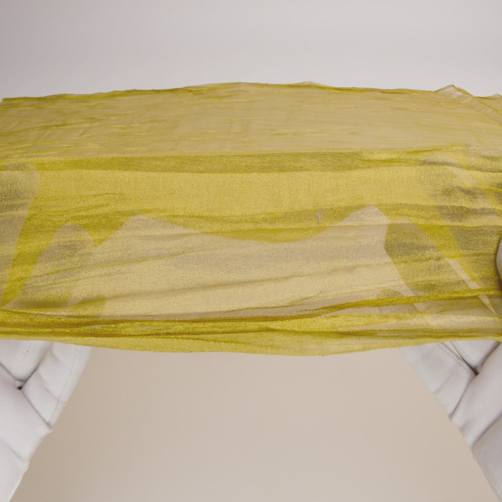 Crushed Nylon Organza - Gold - Image 5 of 5