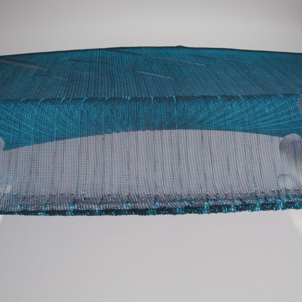 Metallic Stretch Plisse - Cobalt - Natalia Collection - Image 6 of 7