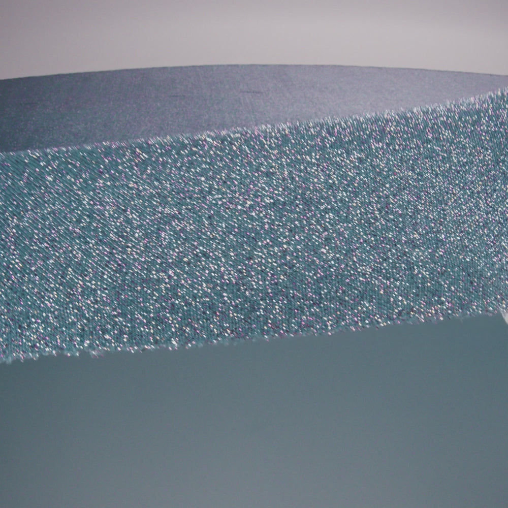 Nylon Knit with All-Over Glitter - Baby Blue - Sun Streams Collection - Image 6 of 6