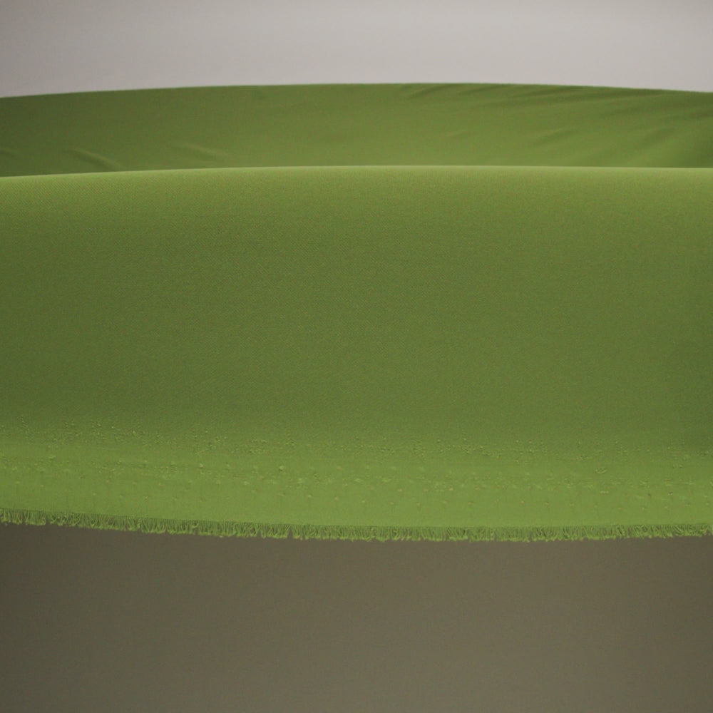 Polyester Double Georgette - Pesto Green - Mimosa Collection by Mood - Image 6 of 7