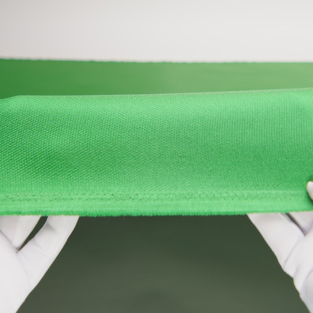 Novelty Polyester Pique - Emerald Green - Kestrel Collection - Image 6 of 7