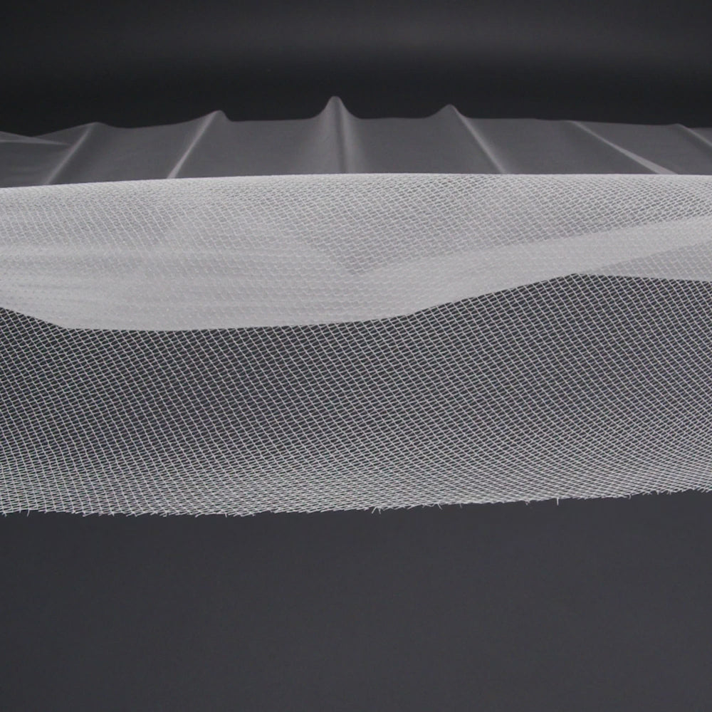 Diamond Net Nylon Tulle - Ivory - Kaitlyn Collection - Image 4 of 4