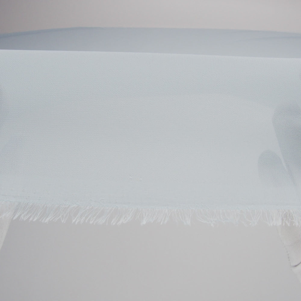 Polyester High-Multi Chiffon - Baby Blue - Netta Collection by Mood - Image 7 of 8