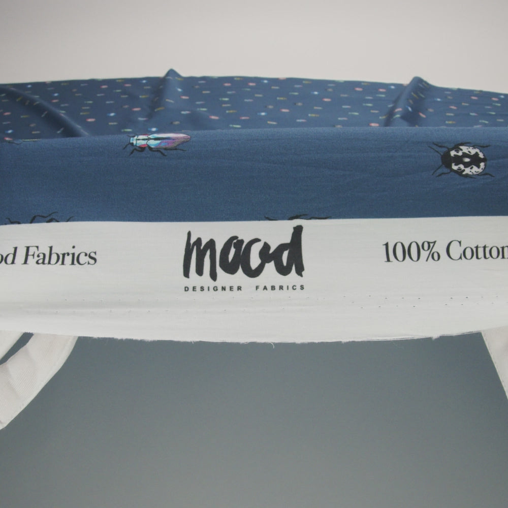 Mood Exclusive The Jitterbugs Blue Cotton Poplin - Image 5 of 5