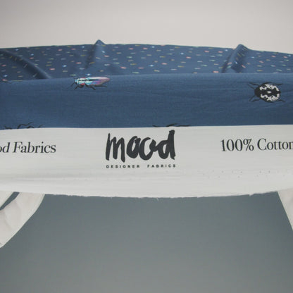 Mood Exclusive The Jitterbugs Blue Cotton Poplin