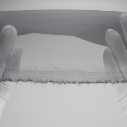 Polyester Organza - Charcoal Gray - Luscinia Collection by Mood