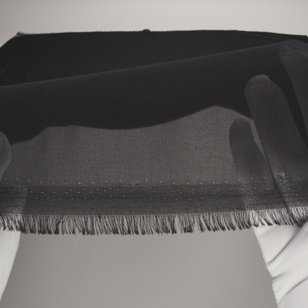 Polyester High-Multi Chiffon - Black - Netta Collection by Mood - Image 6 of 7