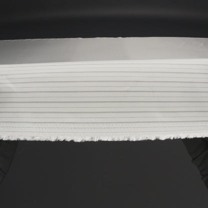 Bemberg Lining - White and Black Stripes