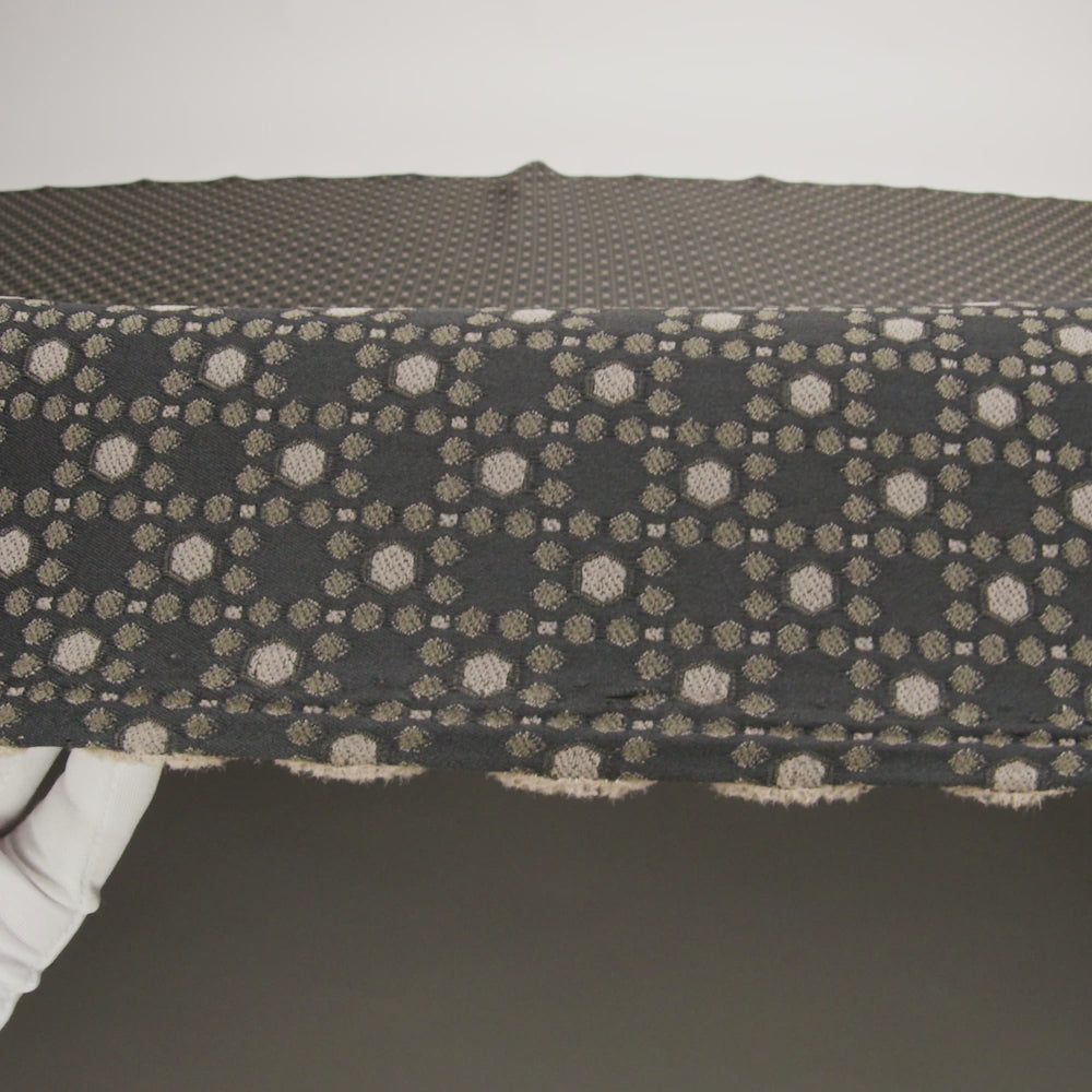 Rag & Bone Black, Bronze and Green Geometric Stretch Jacquard - Image 5 of 5