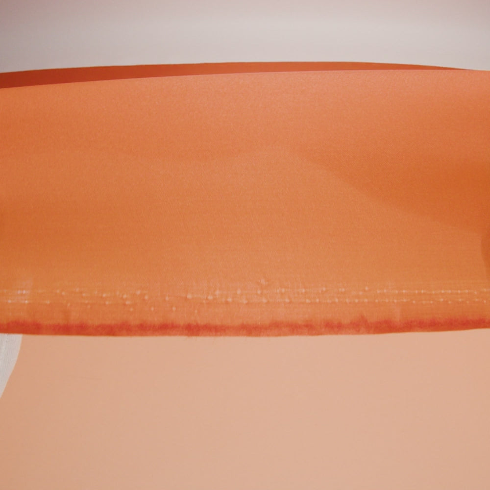Satin-Faced Polyester Organza - Burnt Orange - Ardea Collection by Mood - Image 6 of 7