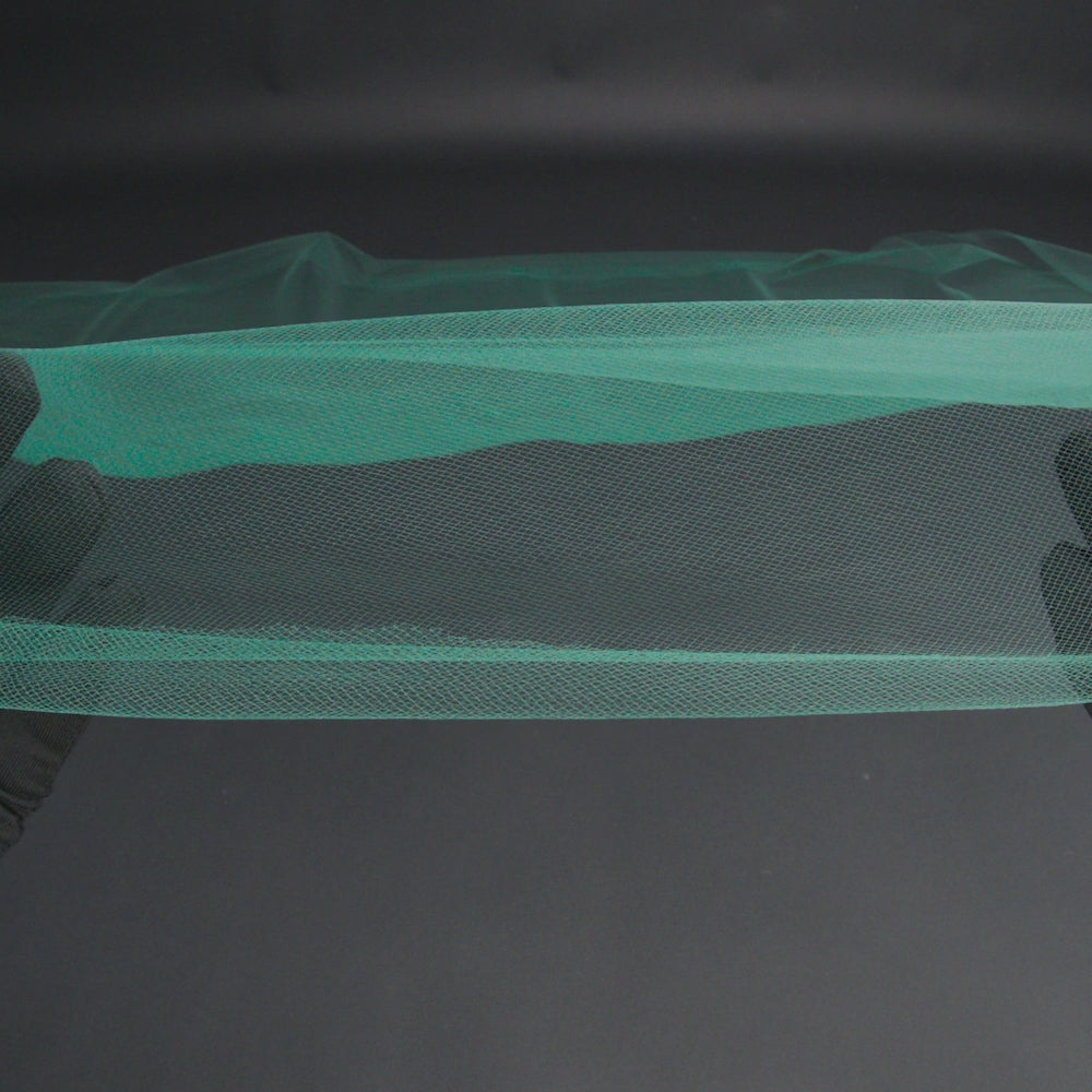 Nylon Tulle 108" - Jade - Pavlova Wide Collection - Image 4 of 4